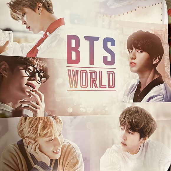 BTS Accessories - BTS World the poster